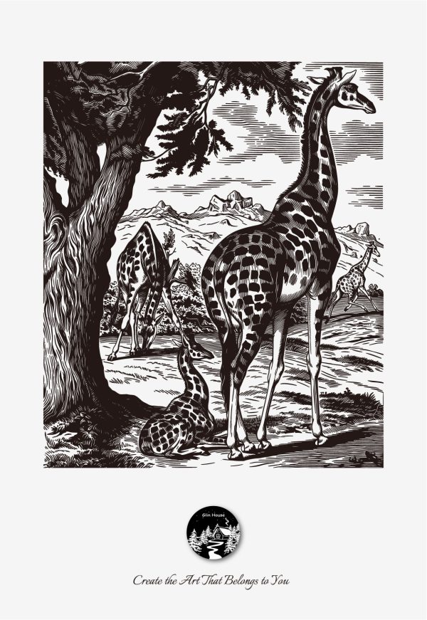 glinhouse.com printmaking kit animals series 6 glinhouse.com printmaking kit animals series 6