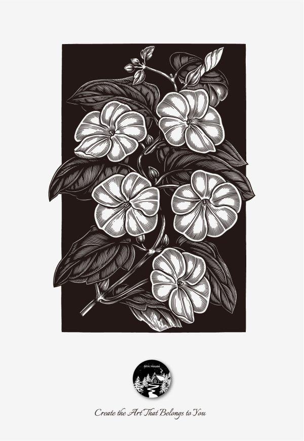 glinhouse.com printmaking kit flower series 4 glinhouse.com printmaking kit flower series 4