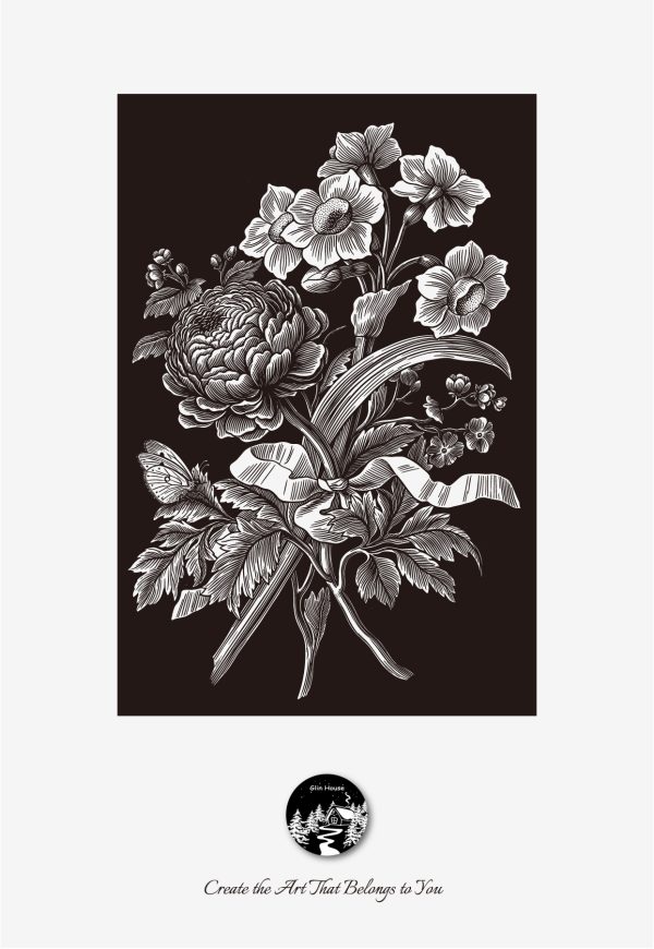 glinhouse.com printmaking kit flower series 5 glinhouse.com printmaking kit flower series 5