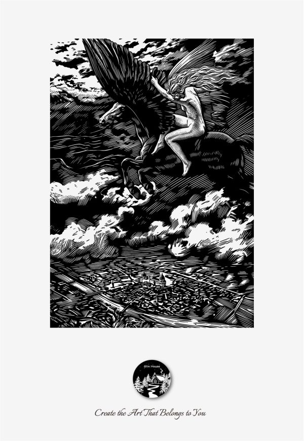 glinhouse.com printmaking kit myths & allegories block 123