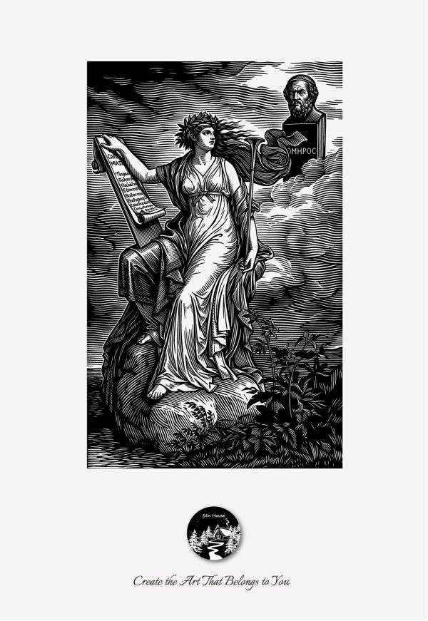 glinhouse.com printmaking kit myths & allegories block 36