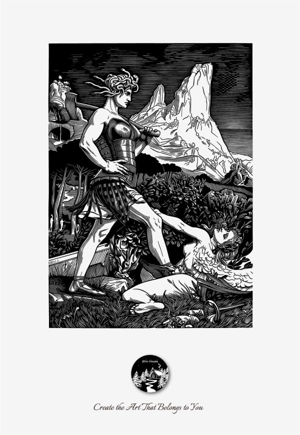 glinhouse.com printmaking kit myths & allegories block 51 glinhouse.com printmaking kit myths & allegories block 51