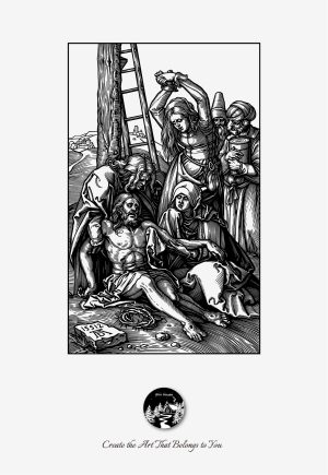 glinhouse.com woodcut printmaking albrecht durer series 5 10407